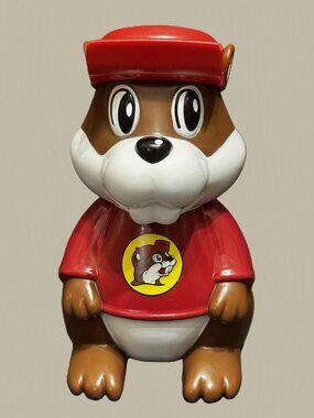 Buc-Ee's 3D Beaver Souvenir Sipper Cup, Buc-ee Beaver Mascot, 16 oz